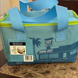 Trader Joe's Blue Insulated Lunch Bag